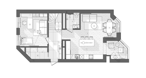 Фото планування квартири xf_square квадрати