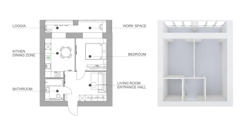 Фото планування квартири xf_square квадрати