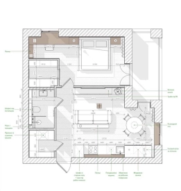 Фото планування квартири xf_square квадрати