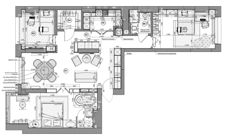 Фото планування квартири xf_square квадрати