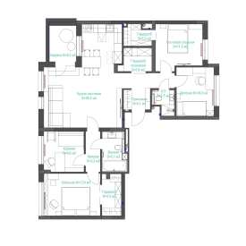 Фото планування квартири xf_square квадрати