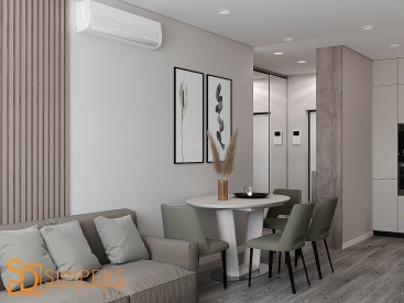 Інтер'єр вітальні від Simpeks Design. Фото 1