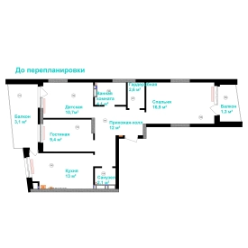 Фото планування квартири xf_square квадрати