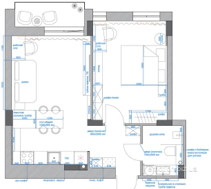 Фото планування квартири xf_square квадрати