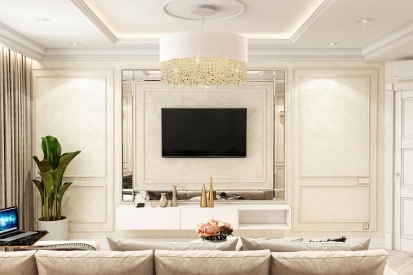 Інтер'єр вітальні від Roomy Room. Фото 4