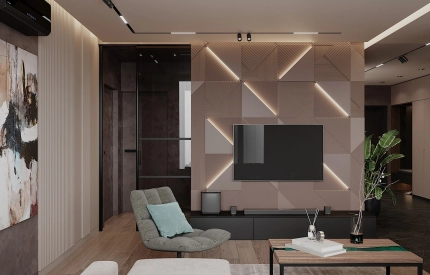Інтер'єр вітальні від Roomy Room. Фото 6