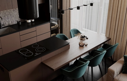 Дизайн кухні від Roomy Room. Фото 3
