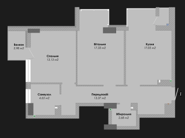 Фото планування квартири xf_square квадрати