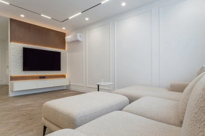 Інтер'єр вітальні від KAPITEL. Фото 1