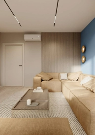 Інтер'єр вітальні від Kontur Design. Фото 1