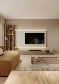 Інтер'єр вітальні від Kontur Design. Фото 3