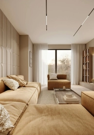 Інтер'єр вітальні від Kontur Design. Фото 4