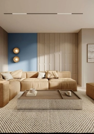Інтер'єр вітальні від Kontur Design. Фото 5