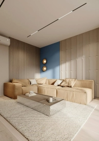 Інтер'єр вітальні від Kontur Design. Фото 6