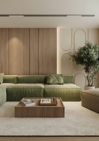 Інтер'єр вітальні від Kontur Design. Фото 4