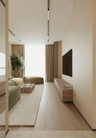 Інтер'єр вітальні від Kontur Design. Фото 6