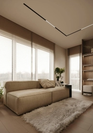 Інтер'єр вітальні від Kontur Design. Фото 1