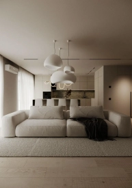 Інтер'єр вітальні від Kontur Design. Фото 2