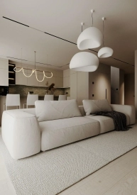 Інтер'єр вітальні від Kontur Design. Фото 3