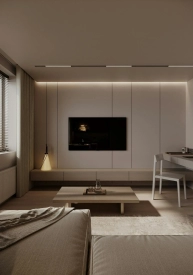 Інтер'єр вітальні від Kontur Design. Фото 3