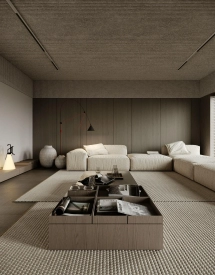 Інтер'єр вітальні від Kontur Design. Фото 10