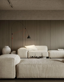 Інтер'єр вітальні від Kontur Design. Фото 13