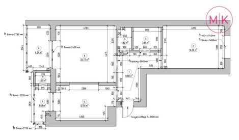 Фото планування квартири xf_square квадрати